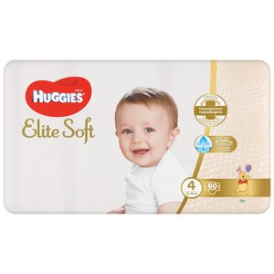 HUGGIES Elite Soft 4 8-14kg 60ks