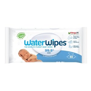 6x WATERWIPES Vlhčené obrousky bez obsahu plastů 60 ks ( 360 ks )