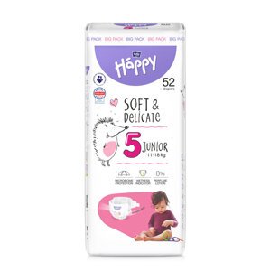 BELLA HAPPY Baby Pleny jednorázové Junior 11-18 kg Big Pack 52 ks