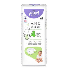 BELLA HAPPY Baby Pleny jednorázové Maxi 8-14 kg 44 ks