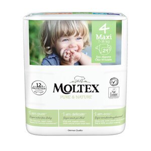 MOLTEX Pure&Nature Pleny jednorázové 4 Maxi (7-14 kg) 29 ks