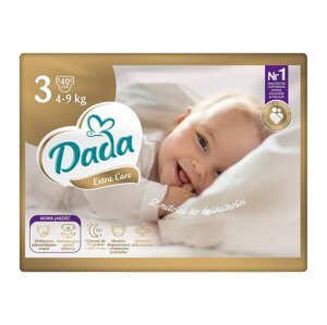 DADA Extra Care Pleny jednorázové 3 Midi (4-9 kg) 40 ks