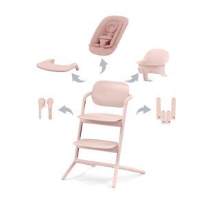 CYBEX Židle jídelní Lemo 4v1 Pearl Pink Gold