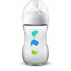 Philips Avent láhev Natural velryba 1 ks 260ml