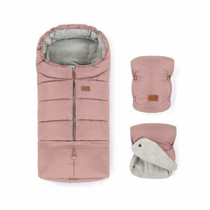 PETITEMARs Set zimní Jibot 3v1 Jasie Dusty Pink