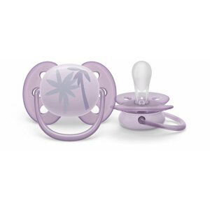 Philips AVENT Šidítko Ultrasoft Premium 0-6m fialová, 1 ks