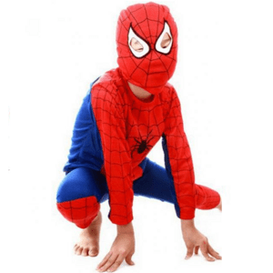 Kostým Spidermana:rozměr S: 95 - 110 cm
