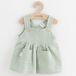 Kojenecká mušelínová sukýnka New Baby Comfort clothes šalvějová Varianta: zelená/92 (18-24m)