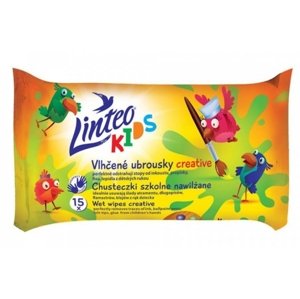 LINTEO BABY Vlhčené ubrousky LINTEO Kids - školní