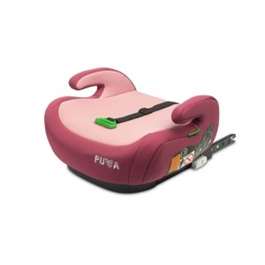 CARETERO Podsedák do auta, isofix I-SIZE Puma - růžový