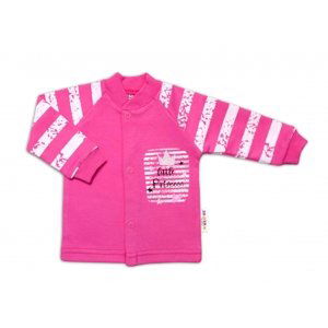 Baby Nellys Bavlněná košilka Sweet Little Princess, růžová Velikost koj. oblečení: 56 (1-2m)