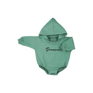 Kojenecké teplákové body baggy s kapucí Koala Dreamer Varianta: zelená/74 (6-9m)