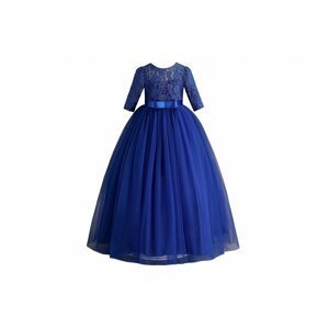 Dívčí společenské šaty vel. 128 - Modré