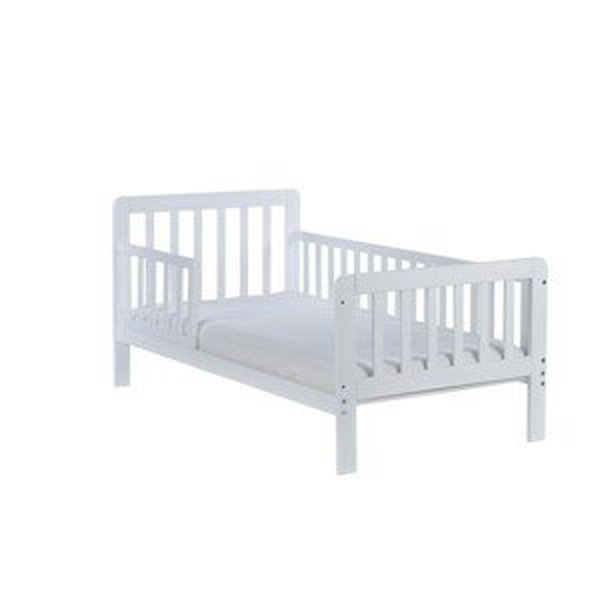 NEW BABY Dětská postel se zábranou Varianta: Drewex Nidum 140x70 cm - bílá