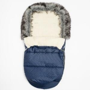 Zimní fusak New Baby Lux Varianta: Wool blue - modrá