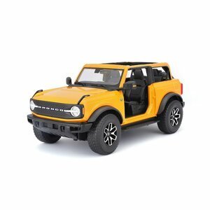 Dudlu Maisto - 2021 Ford Bronco Badlands (bez dveří), oranžová, 1:18