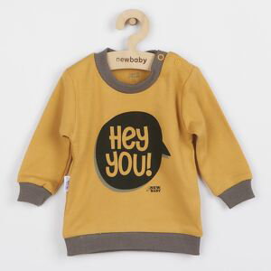 Kojenecké tričko New Baby With Love hořčicové Varianta: žlutá/68 (4-6m)