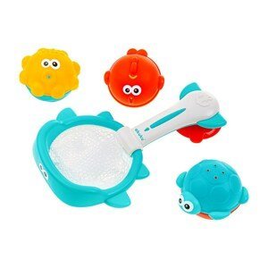 Hračky do vody koš s hračkami Akuku - multicolor