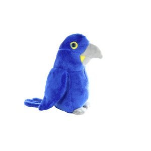 Plyš Papoušek modrý