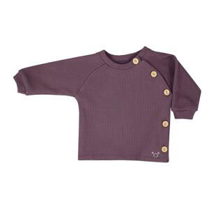 Kojenecké tričko s dlouhým rukávem Koala Pure Varianta: purple - fialová/62 (3-6m)