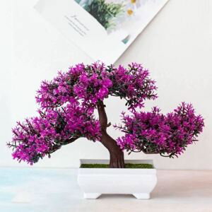 Dudlu Umělá bonsai - fialová