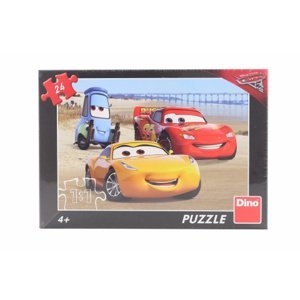 Dudlu Puzzle cars 3:Na pláži 24 dílků