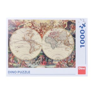 Dudlu Puzzle Historická mapa 1000 dílků