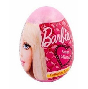 Dudlu Barbie egg - vajíčko s překvapením a cukrovinkou 10g (CENA ZA 18 ks)