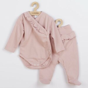 2-dílná kojenecká souprava New Baby Stripes Varianta: růžová/86 (12-18m)