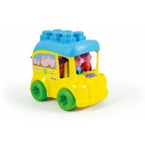 Dudlu Clemmy baby - Peppa Pig - školní autobus