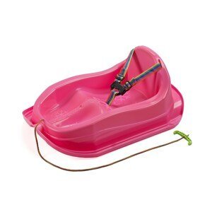 BAYO Plastové sáňky s opěradlem Varianta: BAYO MINI - růžová
