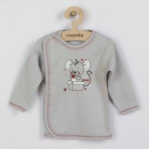 Kojenecká košilka New Baby Mouse Varianta: šedá/68 (4-6m)