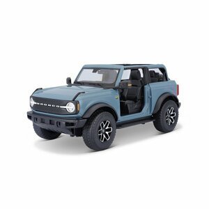 Dudlu Maisto - 2021 Ford Bronco Badlands (bez dveří), modrá, 1:18