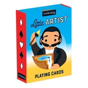 Mudpuppy Malý umělec hrací karty