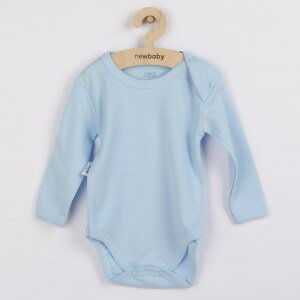 Kojenecké body s dlouhým rukávem New Baby Pastel Varianta: modrá/62 (3-6m)