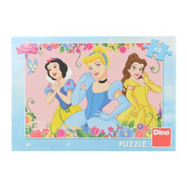Dudlu Puzzle Rozkvetlé princezny 48 dílků