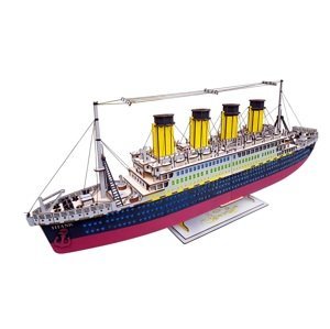 Woodcraft construction kit Woodcraft Dřevěné 3D puzzle Titanic