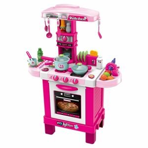Dětská kuchyňka Baby Mix - modrá Varianta: Baby Mix malý šéfkuchař - růžová