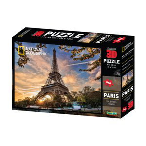 Lamps 3D Puzzle Paříž 500 dílků