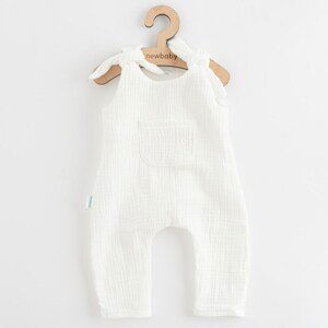 Kojenecké mušelínové lacláčky New Baby Soft dress Varianta: béžová/62 (3-6m)
