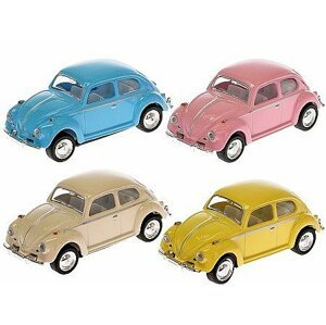 Dudlu VW Classical Beetle 1967 1:64 6,5 cm kovový (CENA ZA 12 ks)