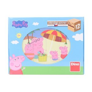 Dudlu Dřevěné kostky - Peppa Pig 12