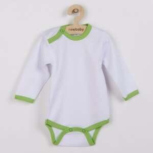 Kojenecké body New Baby s Varianta: m lemem - zelená/80 (9-12m)