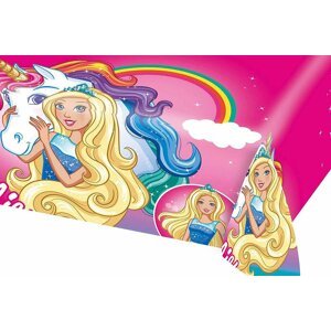 Dudlu Dětský párty ubrus Disney 180x120 cm - Barbie