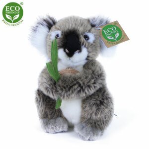 RAPPA Plyšový medvídek koala sedící 15 cm ECO-FRIENDLY