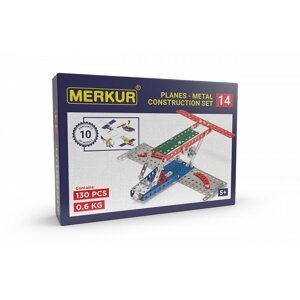 Merkur 014 Letadlo, 130 dílů, 10 modelů