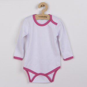 Kojenecké body New Baby s Varianta: m lemem - růžová/86 (12-18m)