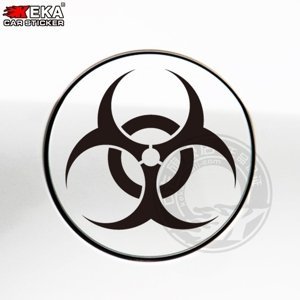 Dudlu Nálepka na auto - logo Resident Evil (Černá)
