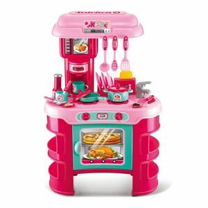 Dětská dílna Baby Mix Power Tool žlutá - dle obrázku Varianta: Dětská kuchyňka Little Chef Baby Mix 32 ks - růžová