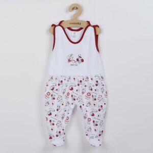 Kojenecké dupačky New Baby Beruška Varianta: bílá/80 (9-12m)